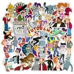 מדבקות איכותיות - futurama