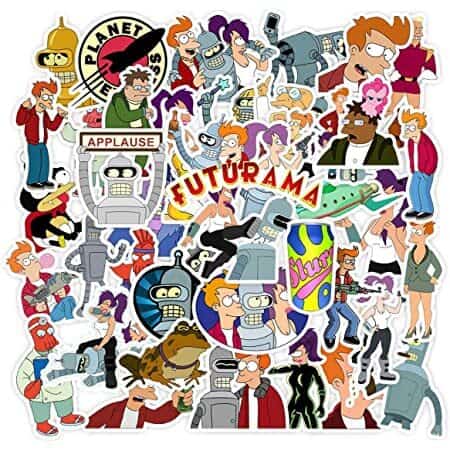 מדבקות איכותיות - futurama