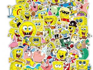 מדבקות איכותיות – בוב ספוג