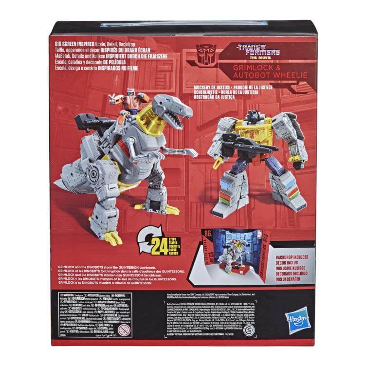 גרימלוק ו-ווילי - Studio series 86 Grimlock and wheelie – תמונה 3