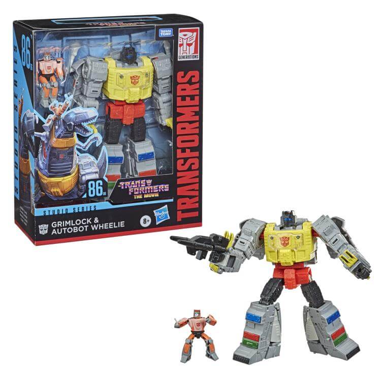 גרימלוק ו-ווילי - Studio series 86 Grimlock and wheelie – תמונה 2