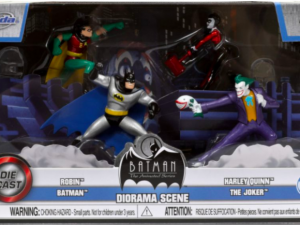 באטמן אנימייטד – מארז 4 דמויות מתכת